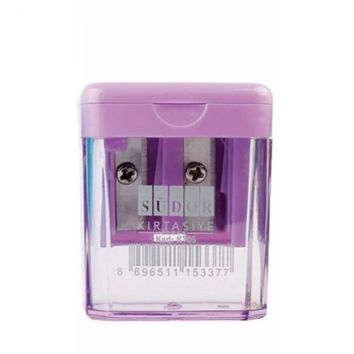 SÜDOR KT05 KALEM TRAŞ KAPAKLI ÇÖP KOVASI ÇİFTLİ