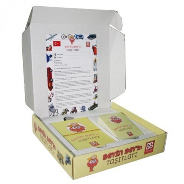 BB GAMES 74186 BEYİN BEYİN TAŞITLARI KART OYUNU