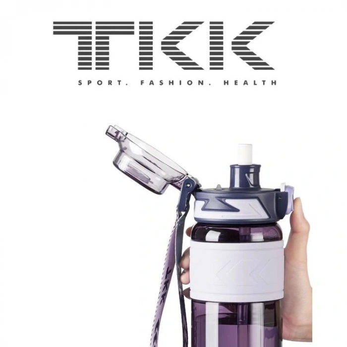 VAGONLİFE T1020 TKK PİPETLİ SÜZGEÇLİ TRİTAN MATARA 1000ml PURPLE