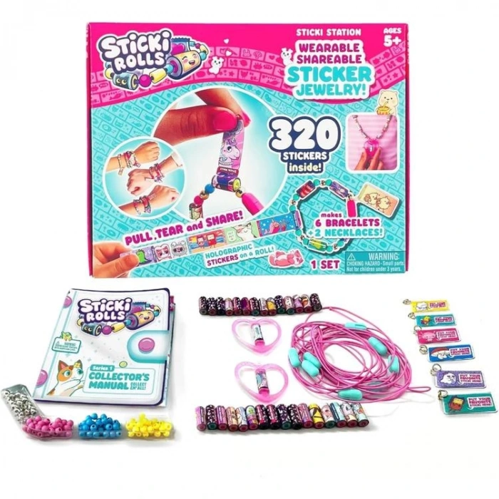 BAŞEL STICKI ROLLS SR300 320 STICKER HOBİ TAKI SETİ -TEKLİ