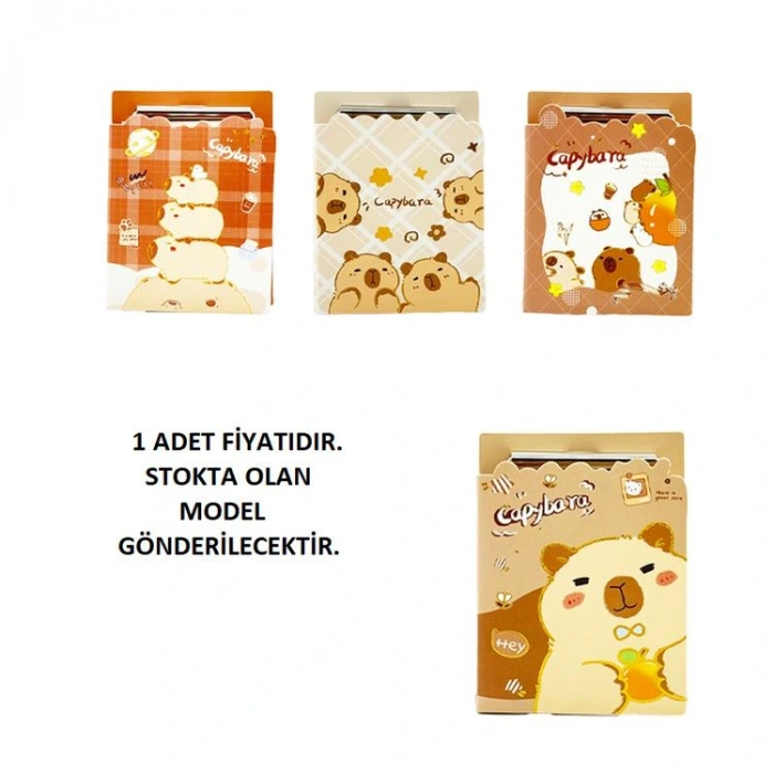 MİKRO NT-18 CAPYBARA MİNİ SEKTERETLİK NOT DEFTERİ ÇİZGİLİ - TEKLİ