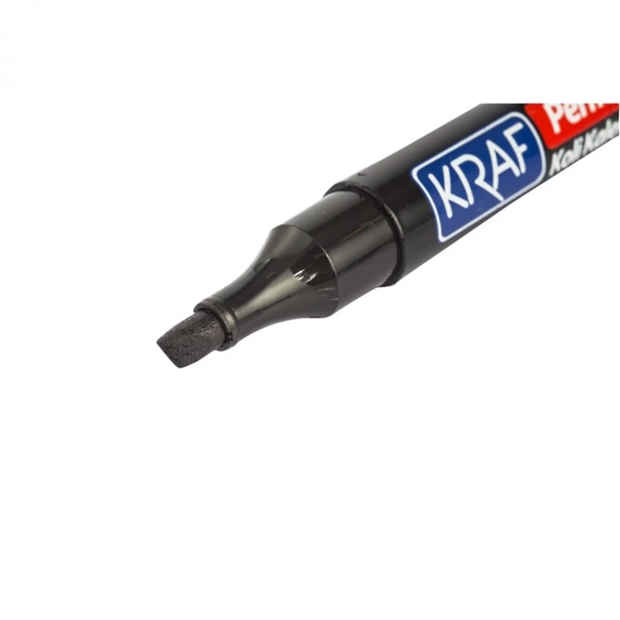 KRAF 230 PERMANENT MARKER KESİK UÇ - SİYAH
