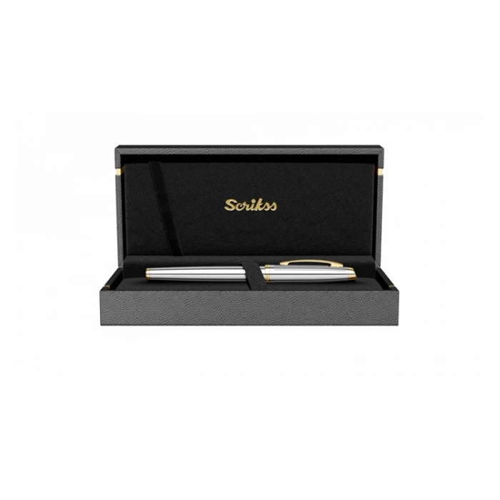 SCRIKSS 39 DOLMA KALEM GOLD KROM LÜKS KUTUDA