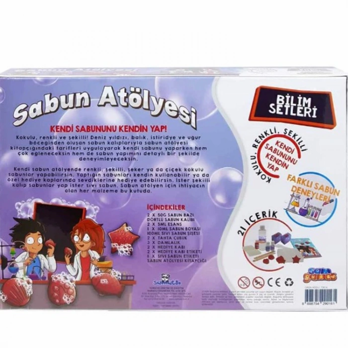 SAMATLI 72614 BİLİM SETLERİ SABUN ATÖLYESİ