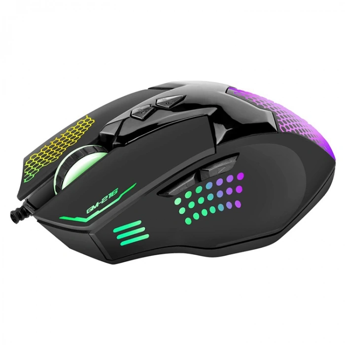XTRIKE ME GM-216 BLACKLIT 3600DPI OPTİK KABLOLU OYUNCU MOUSE