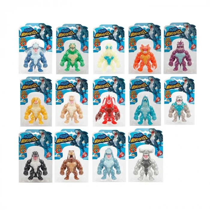 SUNMAN 61193 STRETCH MONSTERFLEX AQUA ESNEK FİGÜR 15 cm