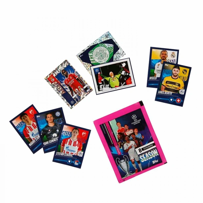 MYTHOS ŞAMPİYONLAR LİGİ 2023-2024 SEZONU 8Lİ STİCKER PAKETİ