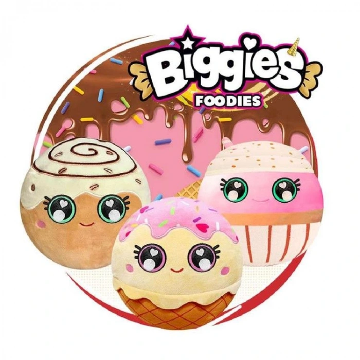SUNMAN S000072605 BIGGIES FOODIES ICE CREAM XXL PELUŞ OYUNCAK