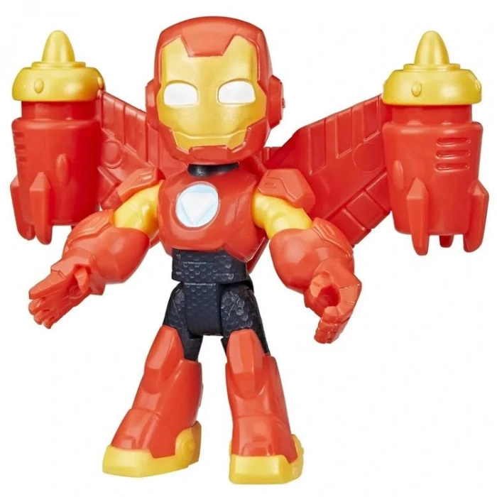 HASBRO G1467/G1254 IRON MAN AND HIS AWESOME FRIENDS AKSESUARLI TEKLİ MİNİ FİGÜR - IRON MAN 3+