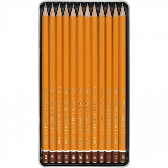 KOH-I NOOR 1502 HARRDTMUTH 12Lİ DERECELİ KALEM SETİ