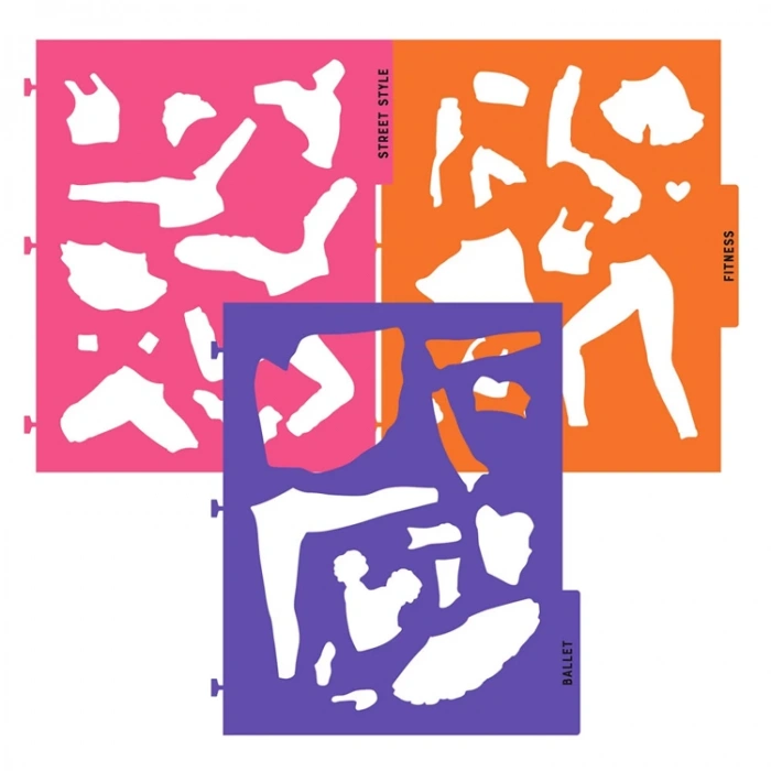 TOP MODEL SPİRALLİ DANS TASARIM - BOYAMA DEFTERİ