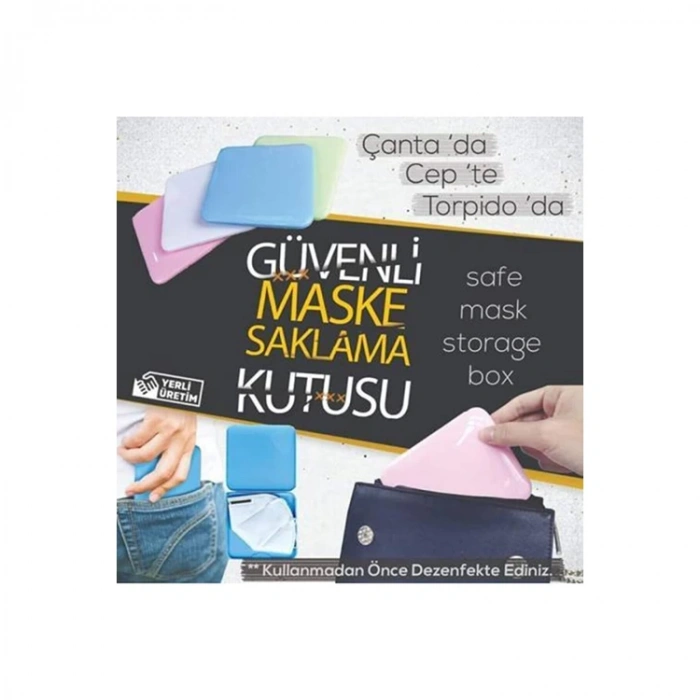 DOSSO PLASTİK MASKE SAKLAMA KUTUSU