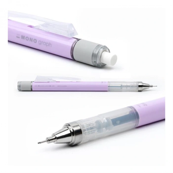 TOMBOW MONO GRAPH MEKANİK KURŞUN KALEM 0.5MM PASTEL LAVANTA  DPA-136F