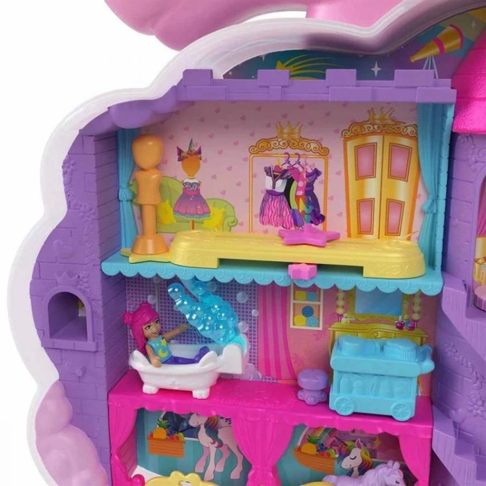 POLLY POCKET HKV51 4+ TEK BOYNUZLU ATIN GÖKKUŞAĞI SALONU 4+