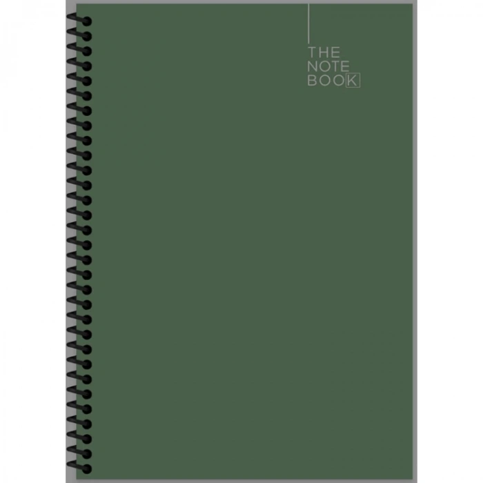 KESKİN 17X24 THE NOTEBOOK MN SERT KAPAK SPİRALLİ DEFTER 96 YP. ÇİZGİLİ - 410446