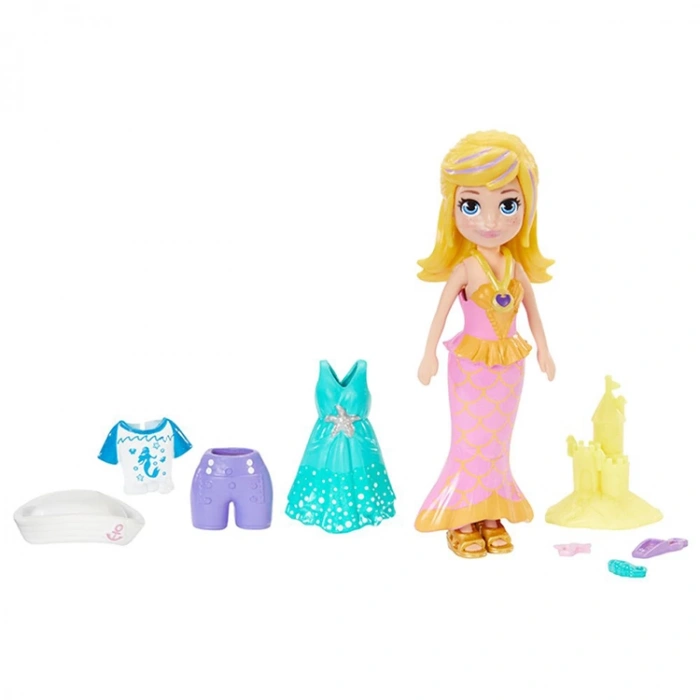 MATTEL GDM01/ GNG72 POLLY POCKET VE MODA AKSESUARLARI SETİ