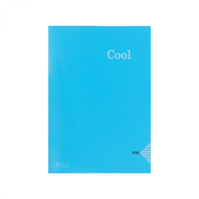 KESKİN COOL DİKİŞLİ PP KAPAK DEFTER A4 60 YP. ÇİZGİSİZ