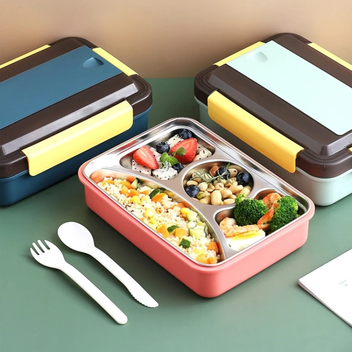 VAGONLİFE PASLANMAZ ÇELİK YEMEK KABI - LUNCH BOX  VGN-XC517 920 ML