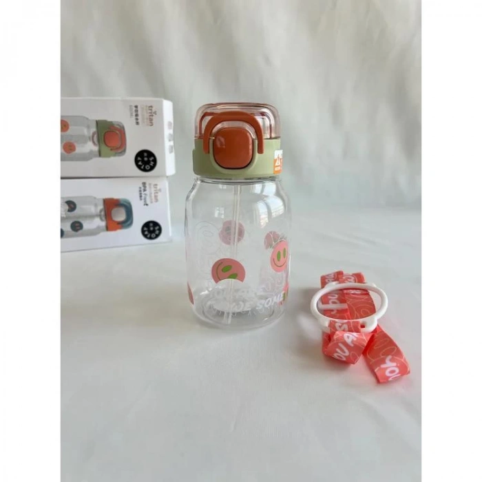 SHOTAY CUTE PİPETLİ ASKILI TRİTAN MATARA 7010 600 ML