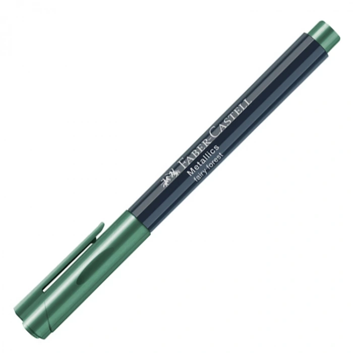 FABER CASTELL METALİK MARKER ORMAN YEŞİLİ