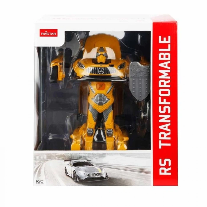 SUNMAN 74820 RASTAR 1:14 ROBOTA DÖNÜŞEBİLEN MERCEDES AMG GT3  U/K SESLİ IŞIKLI ARABA