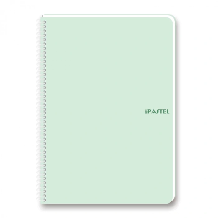 KESKİN PASTEL NOTE PP KAPAK SPİRALLİ DEFTER A4 60 YP. ÇİZGİLİ