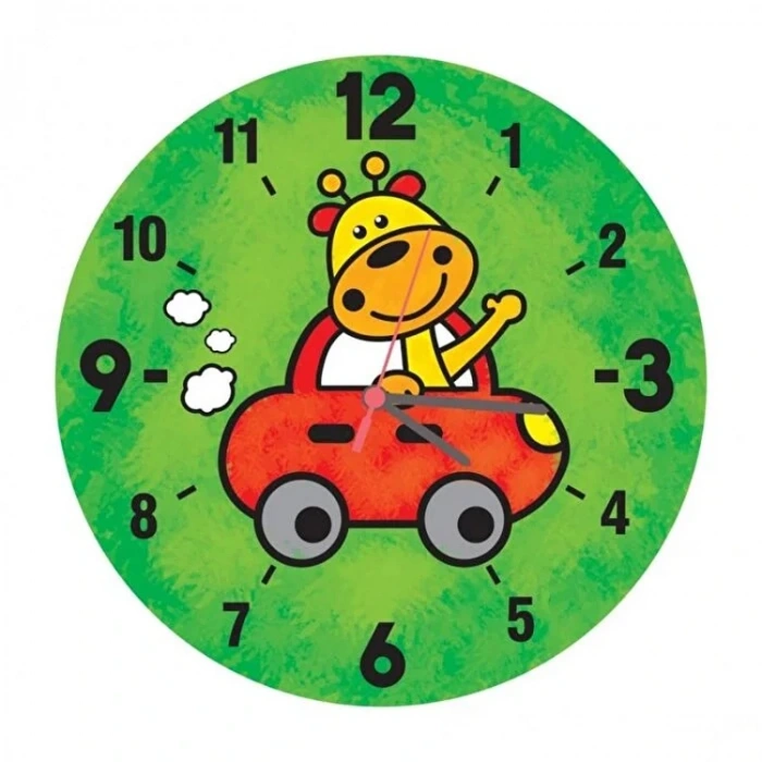 KUMTOYS KM5302 AHŞAP SAAT BOYAMA SETİ