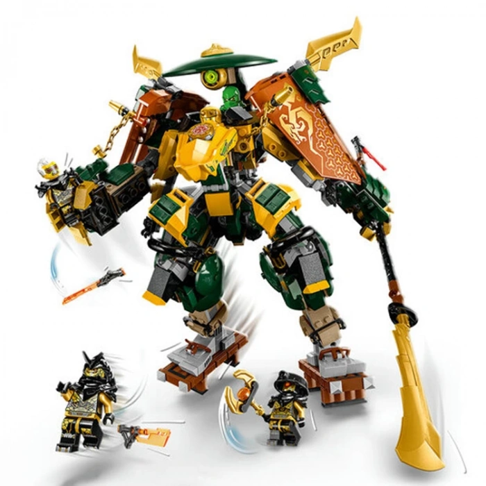 LEGO 71794 NINJAGO LLOYD VE ARIN İN NİNJA EKİBİ ROBOTLARI 764 PARÇA 9+