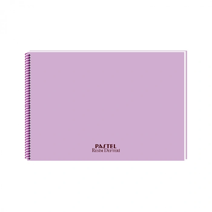 KESKİN PASTEL 25X35 SPİRALLİ PP.KAPAK RESİM DEFTERİ 20 YP.