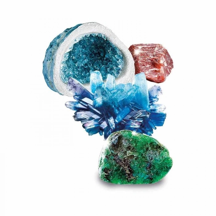 CLEMENTONI 64964 BİLİM VE OYUN - KRİSTALLER VE MİNERALLER