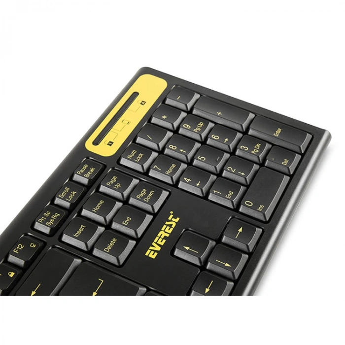 EVEREST KM-5535 USB KLAVYE+ MOUSE KABLOSUZ Q MULTIMEDIA SET