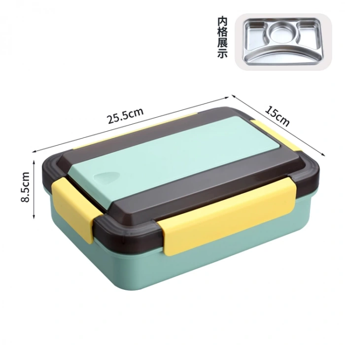 VAGONLİFE PASLANMAZ ÇELİK YEMEK KABI - LUNCH BOX  VGN-XC517 920 ML