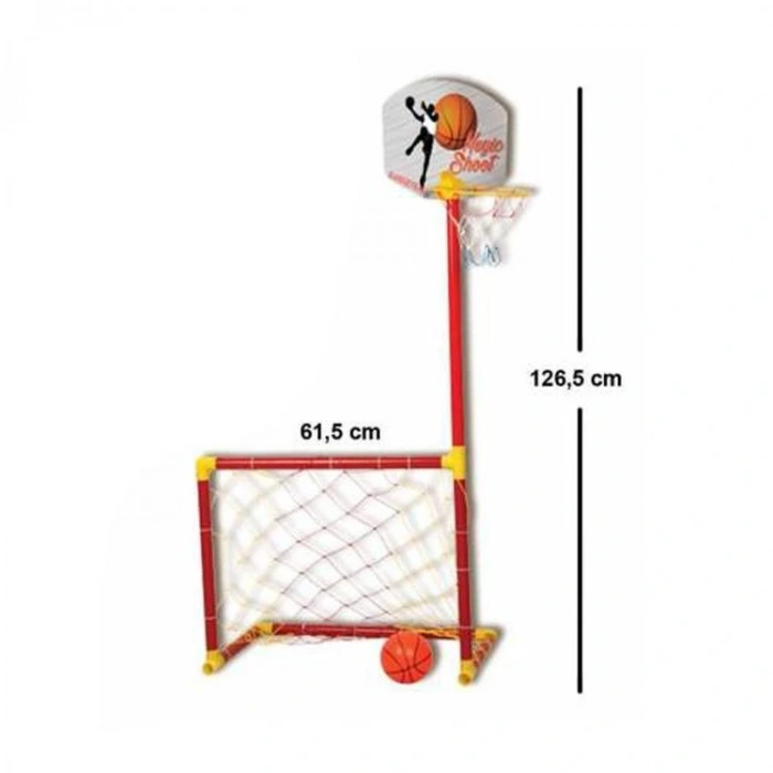 MATRAX 224 PORTATİF FUTBOL KALESİ & BASKET POTASI (2si 1 Arada )