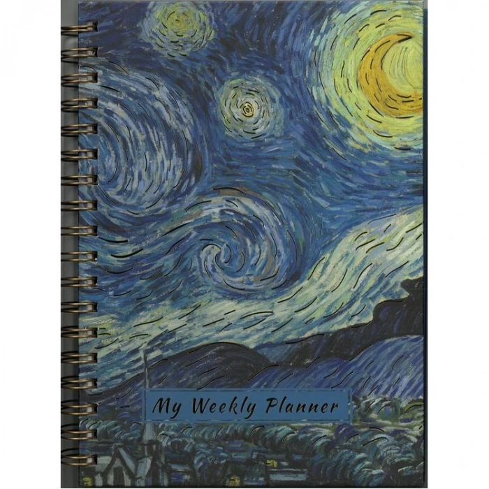 ODAK 17X24 MY WEEKLY PLANNER STICKERLI HAFTALIK TARİHSİZ AJANDA