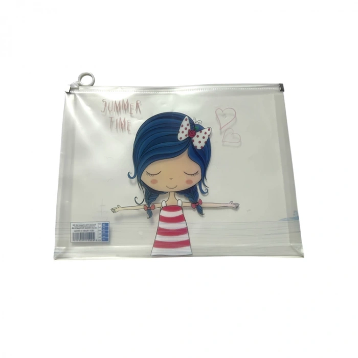 SÜDOR SB31 (H015) DESENLİ FERMUARLI A4 DOSYA  - TEKLİ