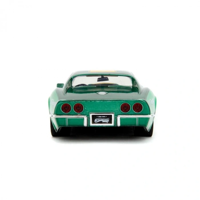 SİMBA JADA 3255061 STREET FIGHTER 1969 CHEVROLET STINGRAY ZL1 CAMMY 1:24  DIE-CAST ARABA VE FİGÜR KUTULU 8+