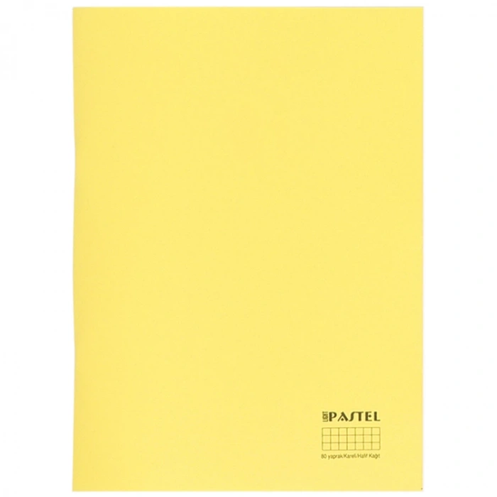 KESKİN PASTEL DİKİŞLİ PP KAPAK LIGHT DEFTER A4 80 YP. ÇİZGİLİ