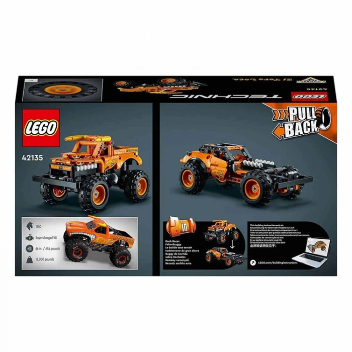 LEGO TECHNIC TELEHANDLER MONSTER JAM EL TORO LOCO 42135