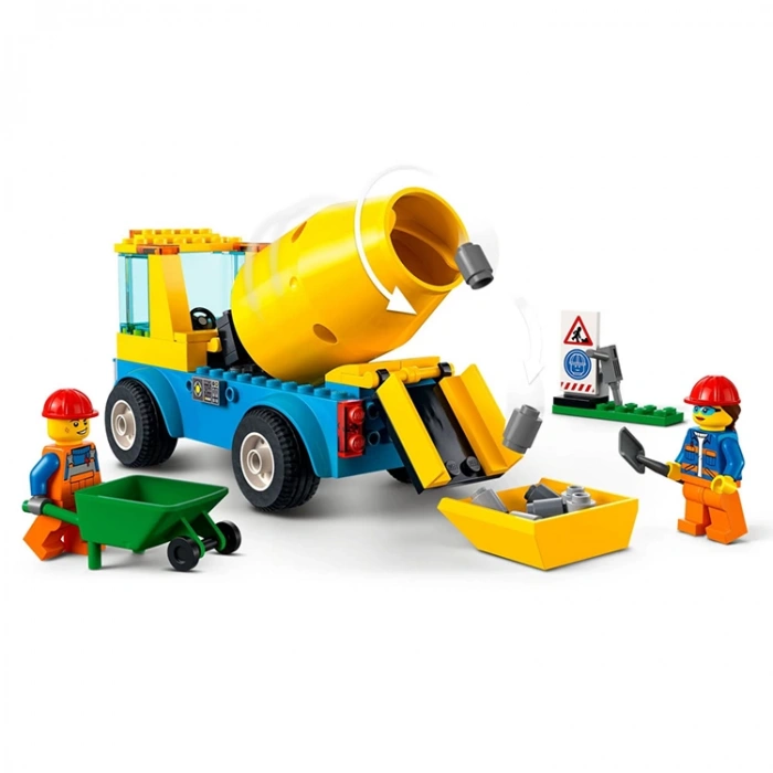 LEGO CITY 6379625 60325 CEMENT MIXER TRUCK