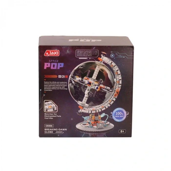 VAGONLIFE JAKI CK006 YENİ HAVACILIK SERİSİ KÜRE 770 PARÇA BLOCK OYUNCAK 8+