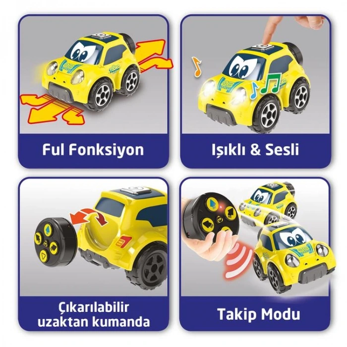 NECOTOYS SILVERLIT TOKOO 81013 SARI BENİ TAKİP ET ARACIM