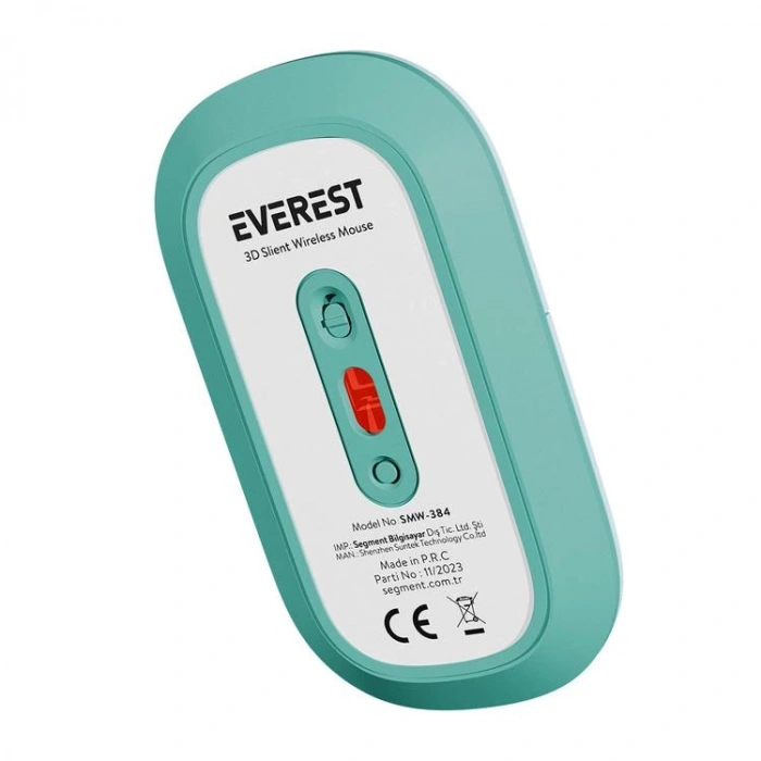EVEREST SMW-384 USB YEŞİL 2.4 GHZ KABLOSUZ MOUSE