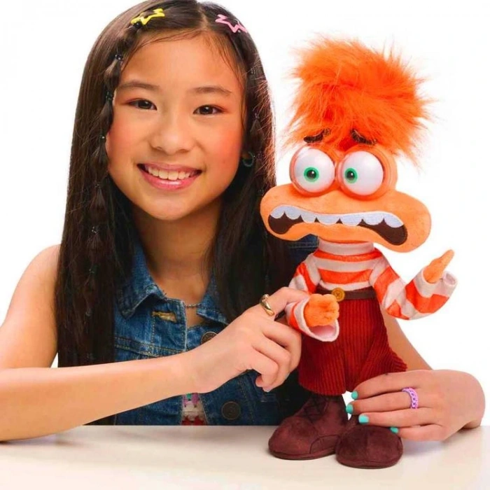 GIOCHI NDN03000 INSIDE OUT 2 PELUŞ SESLİ HAREKETLİ ANXIETY ENDİŞE 3+