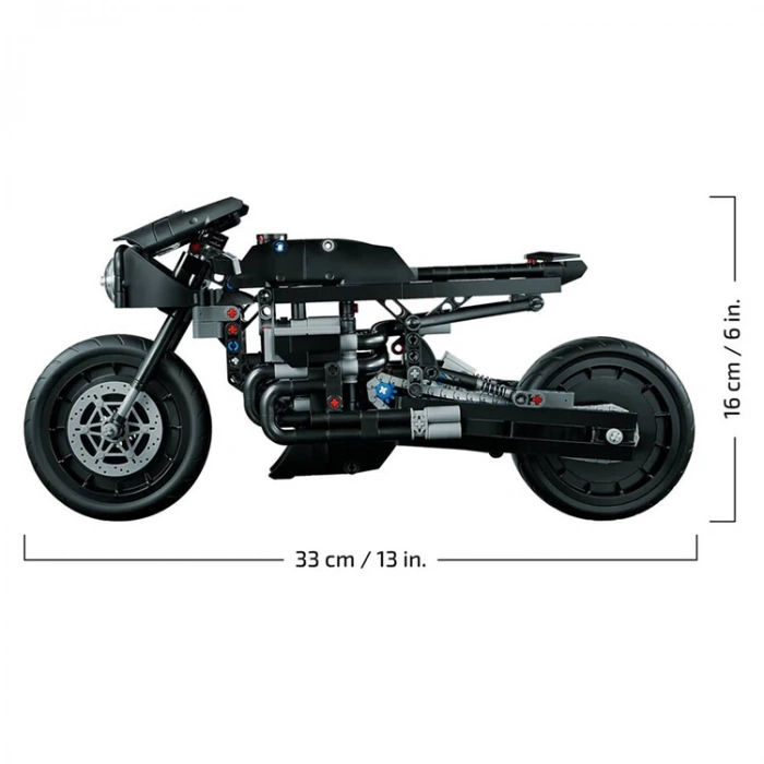 LEGO TECHNIC 42155 BATMAN BATCYCLE 641 PARÇA