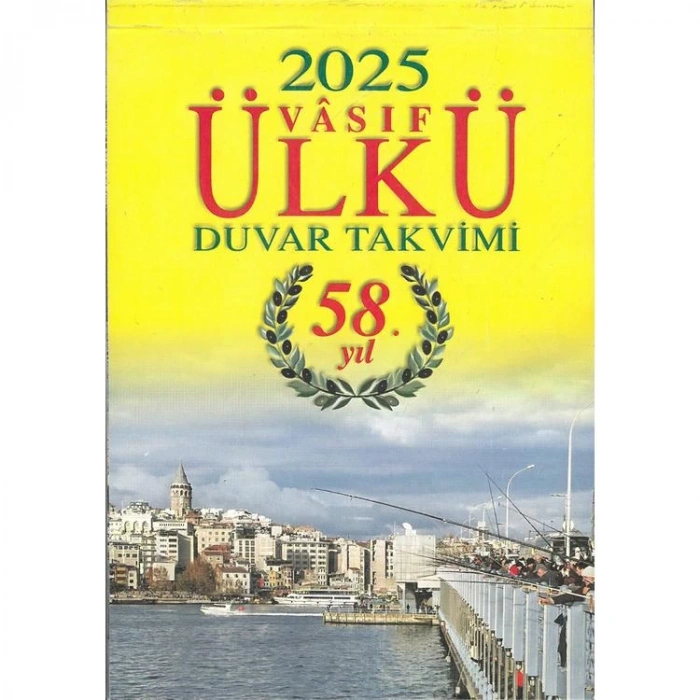 ÜLKÜ DUVAR TAKVİMİ 2025
