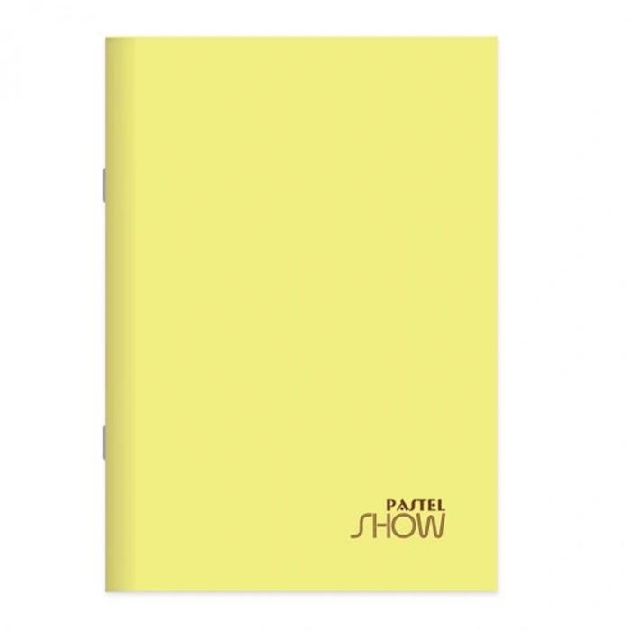 KESKİN PASTEL SHOW PP KAPAK DİKİŞLİ DEFTER A4 60 YP. KARELİ  324612-99