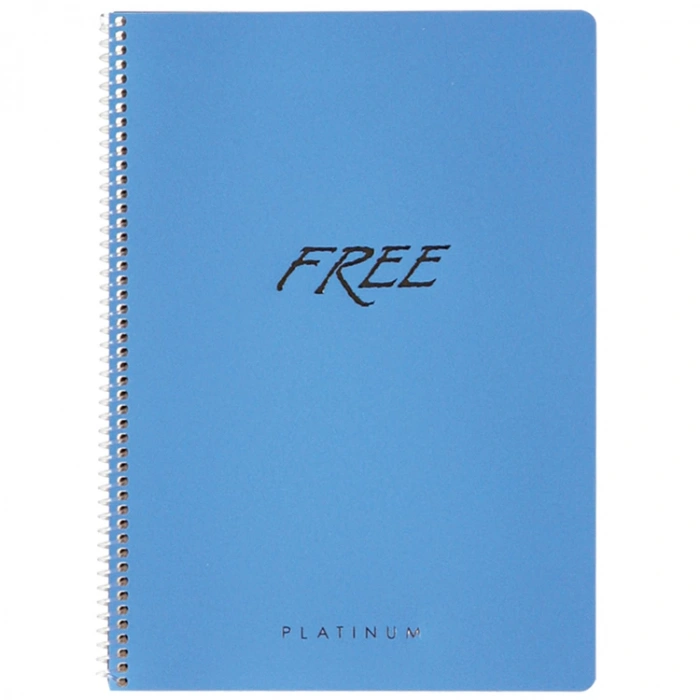 KESKİN FREE PLATİNUM PP KAPAK DEFTER A4 80 YP. KARELİ