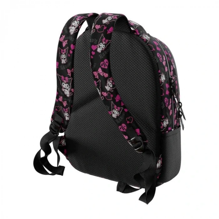 TMN 615540 KUROMİ GÖRSELLİ OKUL SIRT ÇANTASI 3146 PEMBE SİYAH