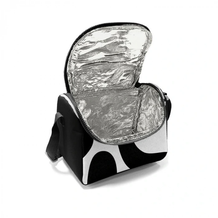 CORAL HIGH 22787 KIDS SİYAH BEYAZ DESENLİ THERMO BESLENME ÇANTASI