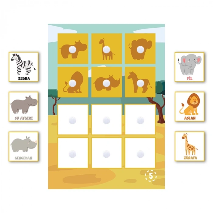 MİNİPOİ İLE OKUL ÖNCESİ 1-3 YAŞ DİL VE BİLİŞSEL GELİŞİM DESTEK KUTUSU